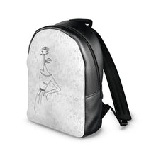 Load image into Gallery viewer, Leather Backpack - Divinity in Bloom