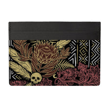 Load image into Gallery viewer, Leather Card Holder - Shadow Botanica