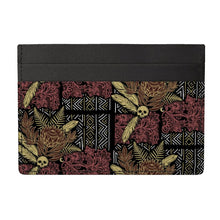 Load image into Gallery viewer, Leather Card Holder - Shadow Botanica